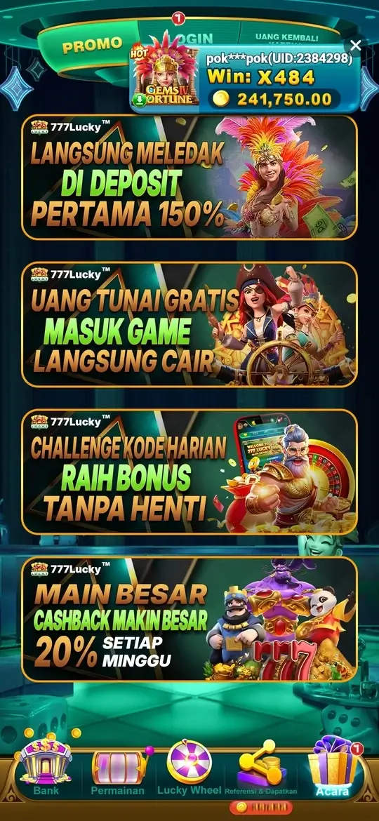 777 Lucky Screenshot Bonus Deposit
